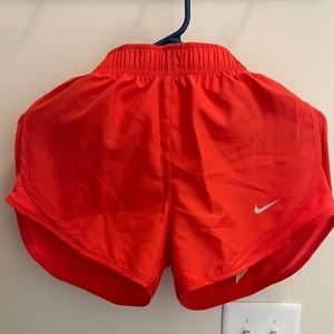 NWT Nike Tempo Women's Running Shorts Red-Orange XS